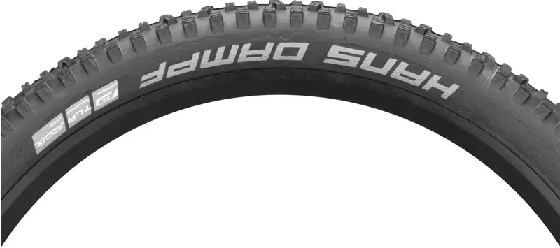 Schwalbe Hans Dampf Addix TwinSkin 26-inch TLR Folding Tyre in Black-2