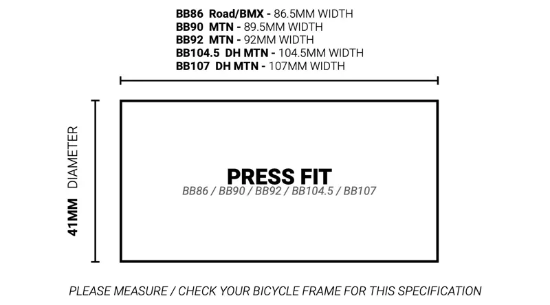 Praxis Works M30 BB86/BB90/BB92 Bottom Bracket w/ Sleeves in Black-3