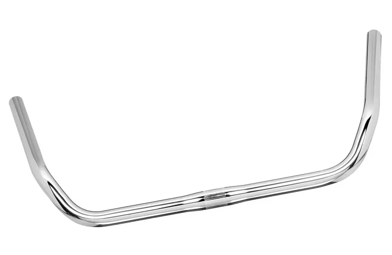 Ergotec Englischer 535mm 25.4mm Steel Handlebar in Silver