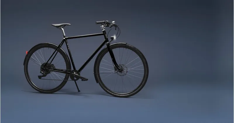 Pelago Hanko Outback Dynamo Bike in Charcoal-2