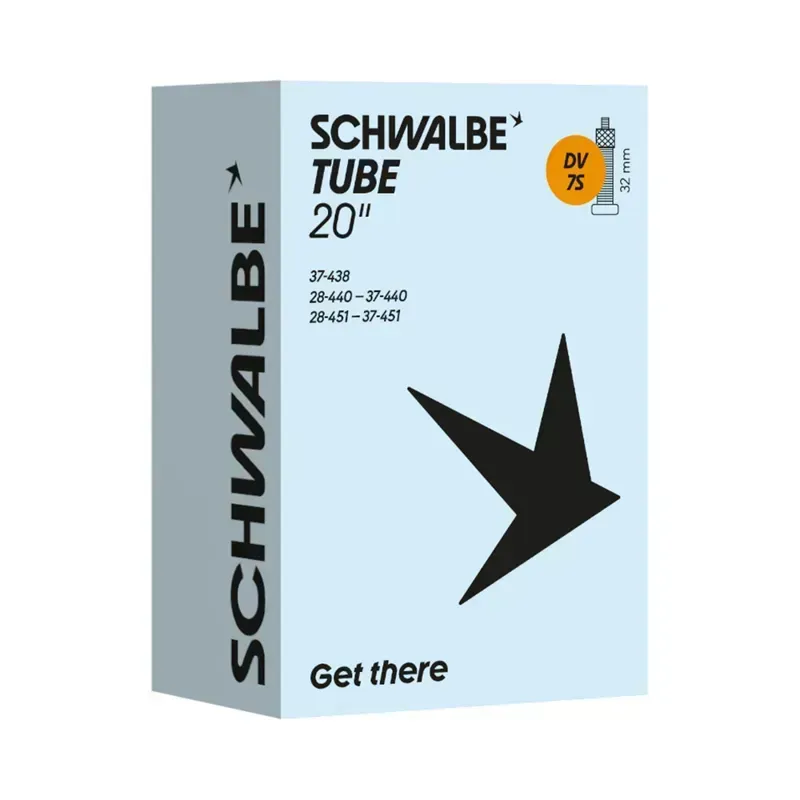 Schwalbe DV7 20-inch Inner Tube in Light Blue-1