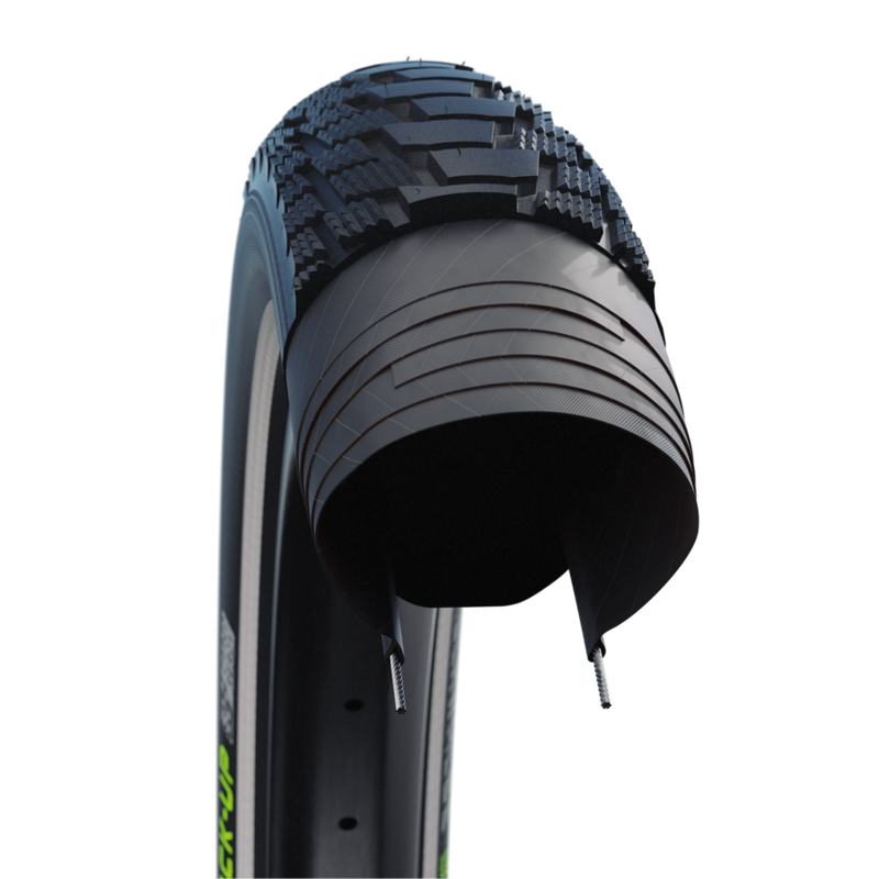 Schwalbe Pick-Up Addix Perf. Super Defense Wired Tyre in Black/Reflex-7
